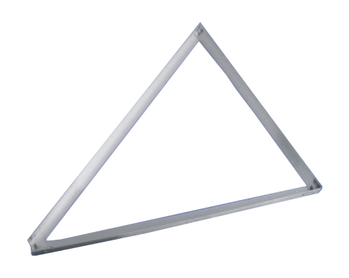 Zusatzaufständerung 25° (waagerecht) Alu-Dreieck-Konstrukt.