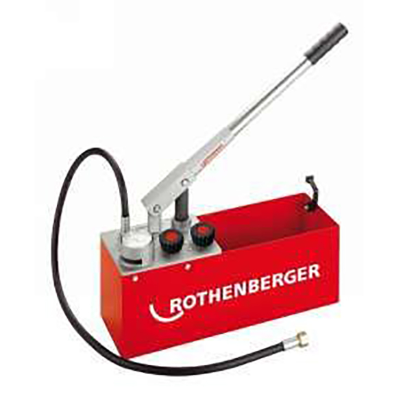 Füll- und Abdrückpumpe mit Anschlüssen 1/2"IG