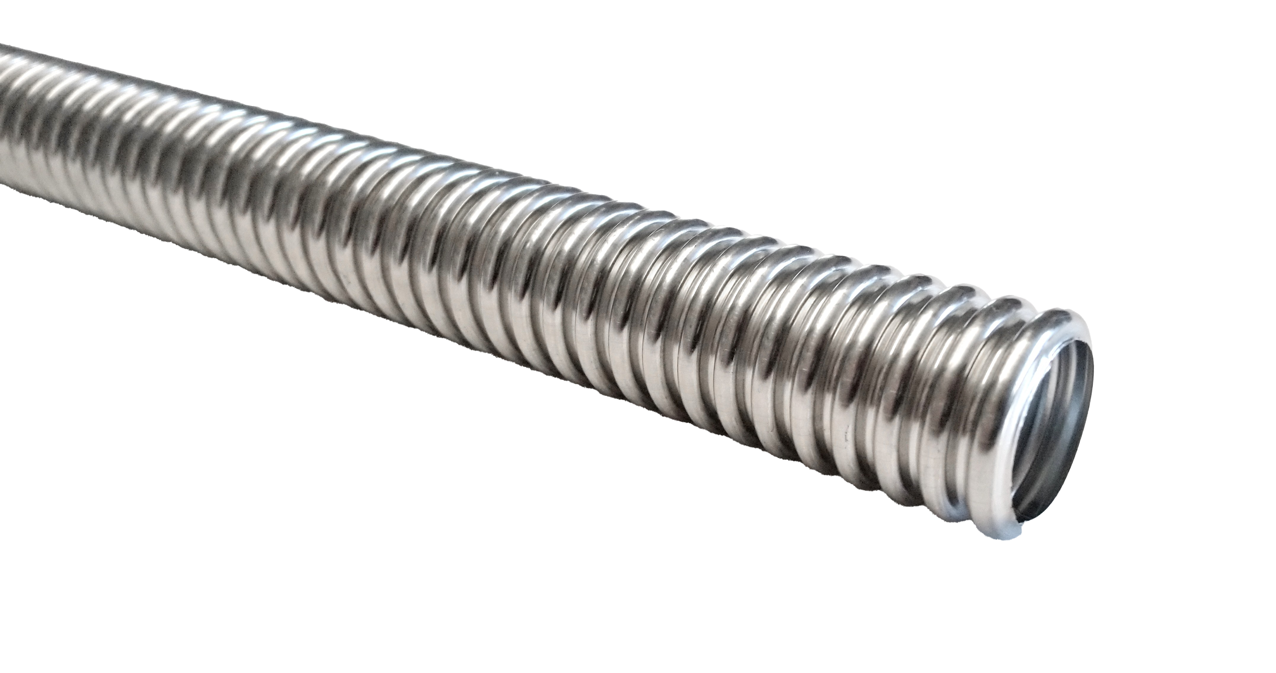 Edelstahlwellrohr DN 12 - DN 50 (Zuschnittpreis/lfm)