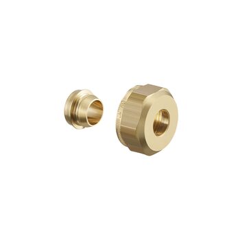 Paar Klemmringverschraubungs-Set (f.DN20) für 18mm Rohr