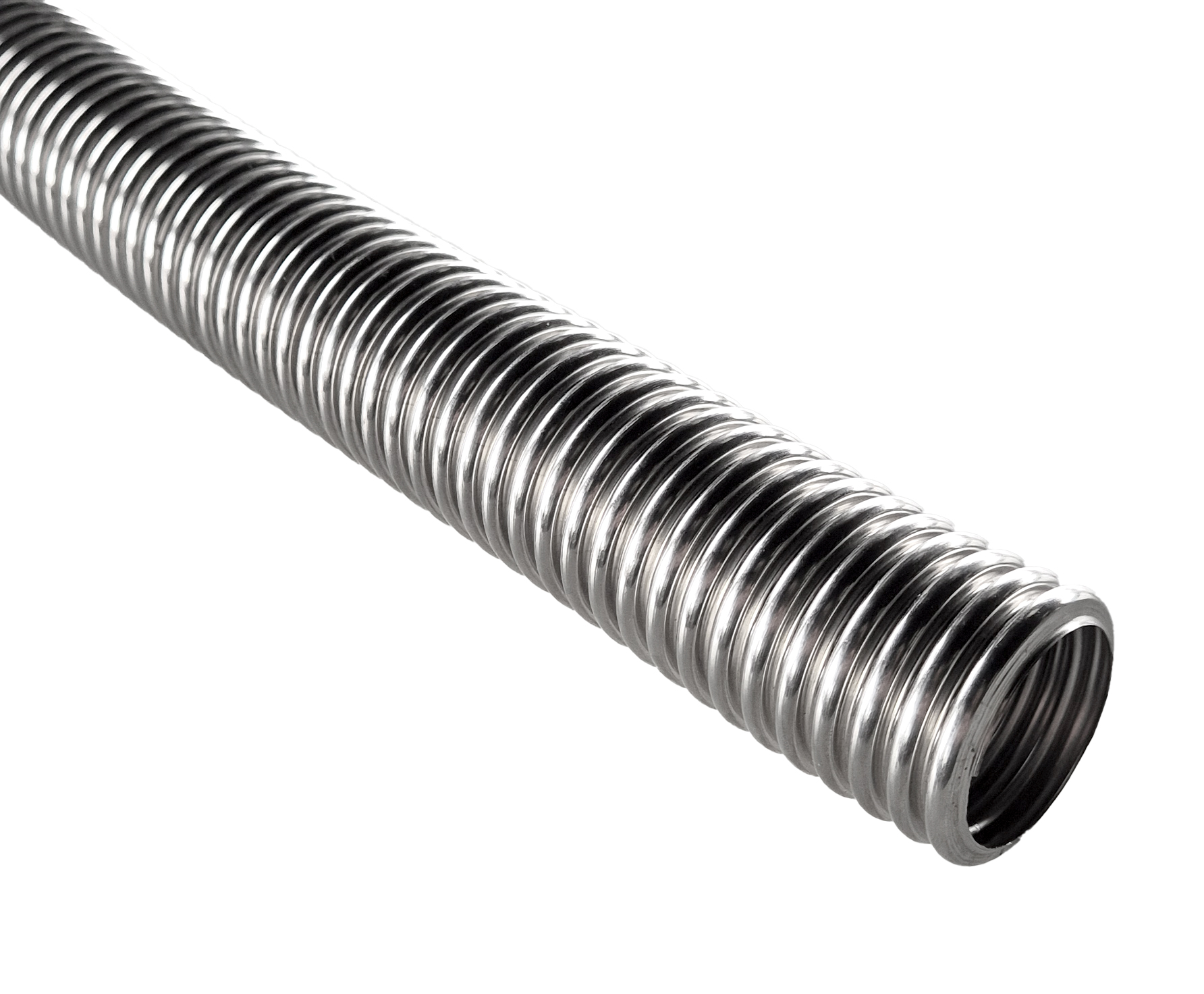 Edelstahlwellrohr DN 12 - DN 50 (Zuschnittpreis/lfm)