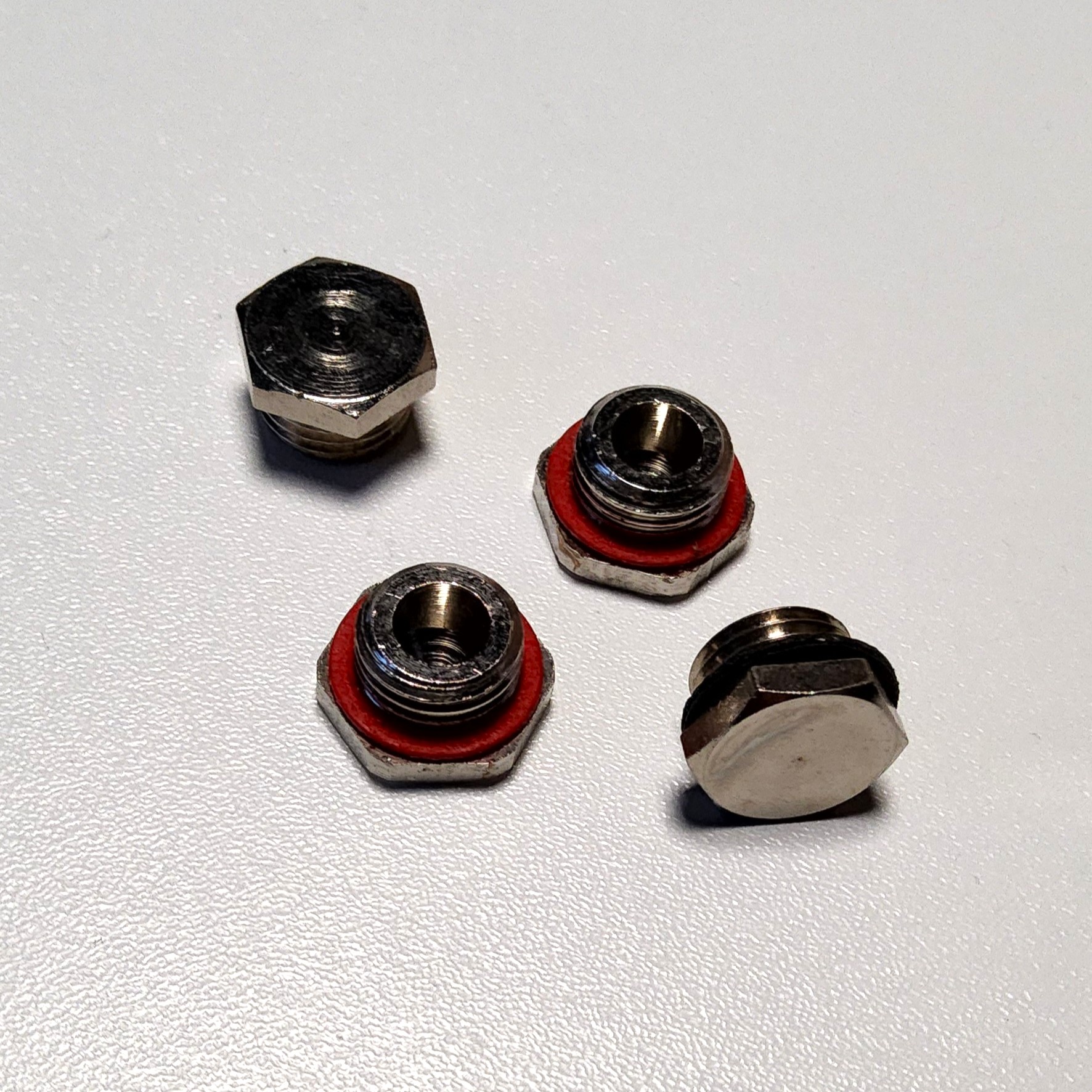 Stopfen 1/4" (verchromt)