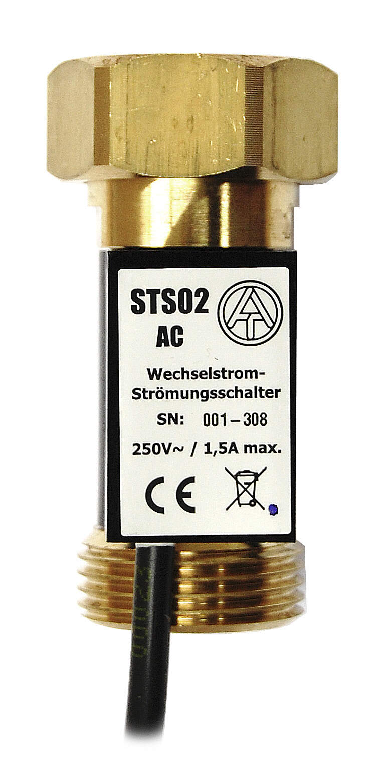Strömungsschalter 230V für HE-Pumpen, max 1,5A, min 2W