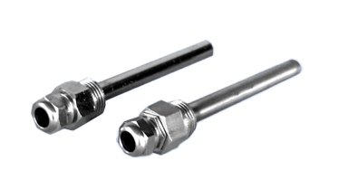 Tauchhülse Edelstahl mit Metallverschraubung