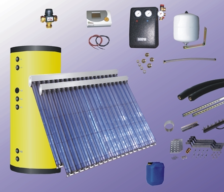 Röhren-Komplettpaket B400/RK1-24; 6,12m²