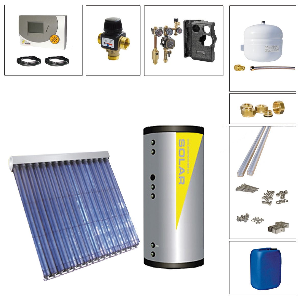 Röhren-Komplettpaket B300/RK2-16; 4,08m²