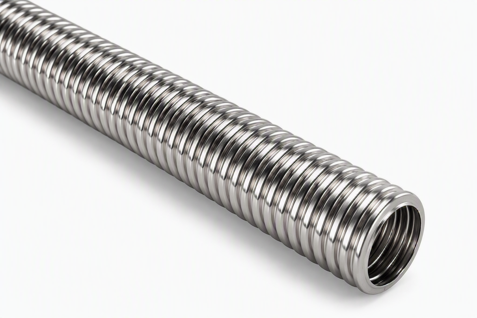 Edelstahlwellrohr DN 12 - DN 50 (Zuschnittpreis/lfm)