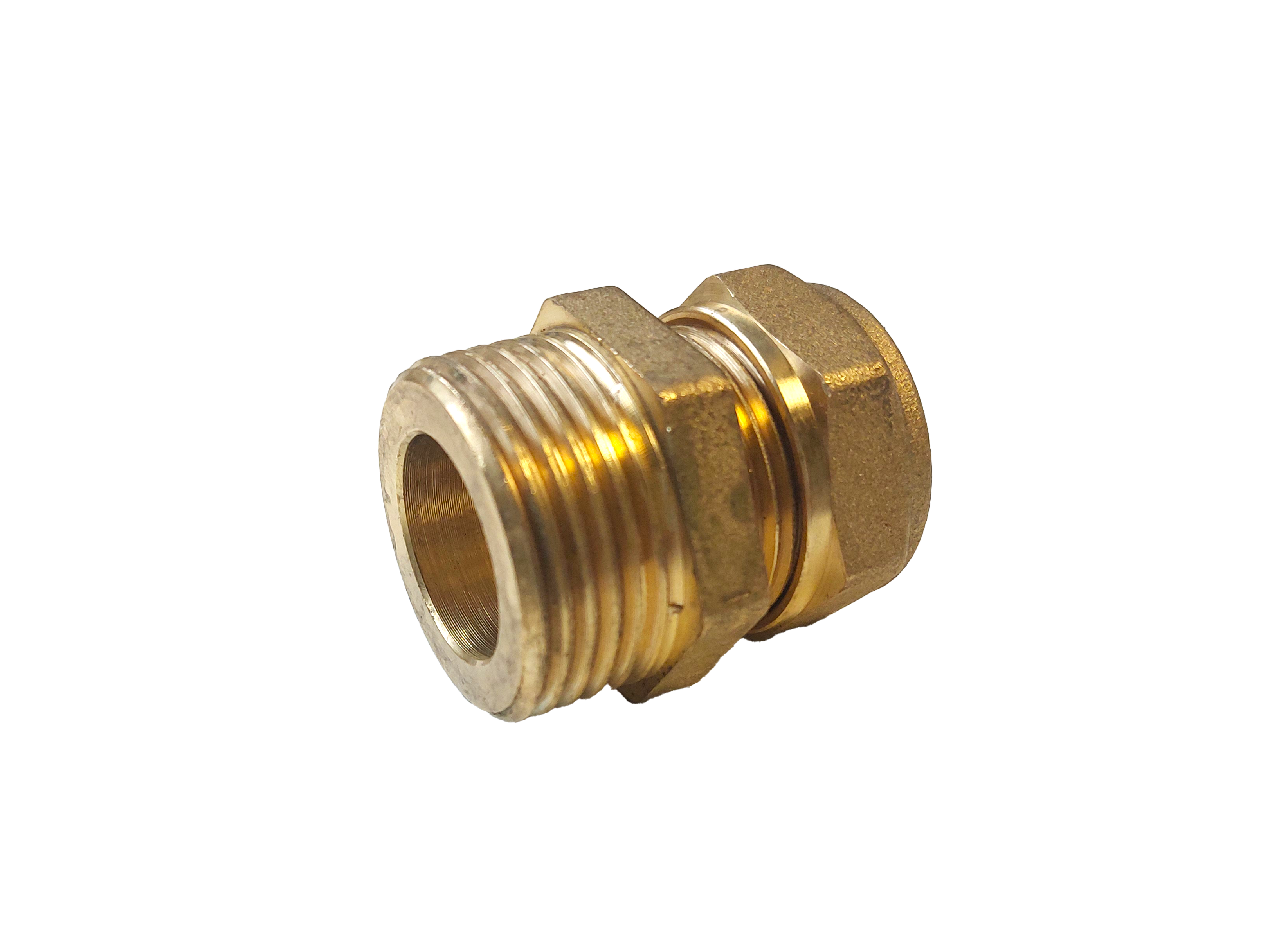 Klemmring-Verschraubung 22 mm x 3/4" AG, flachdichtend