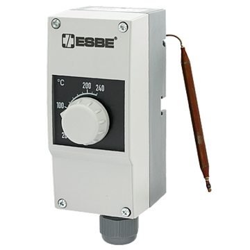 Rauchgas-Thermostat, Umschaltkont. ca. 40-240 °C (max. 500 °C)