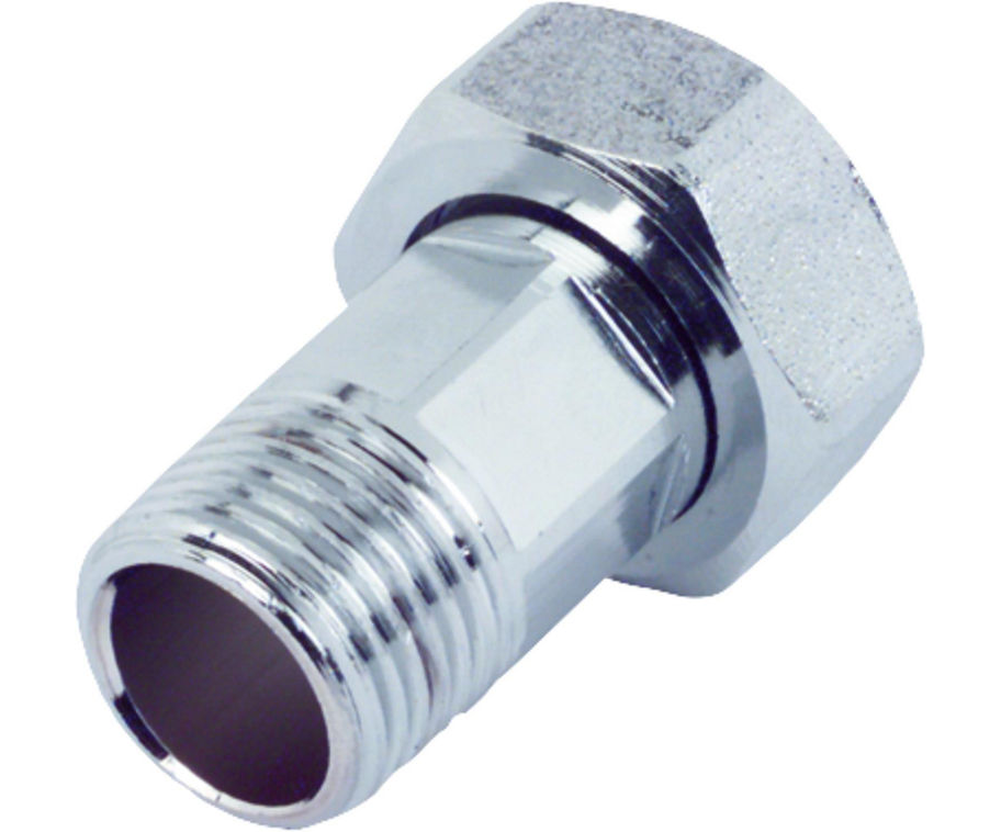 Verschraubungssatz für Wasserzähler 3/4" mit 1"-Überwurfmutter