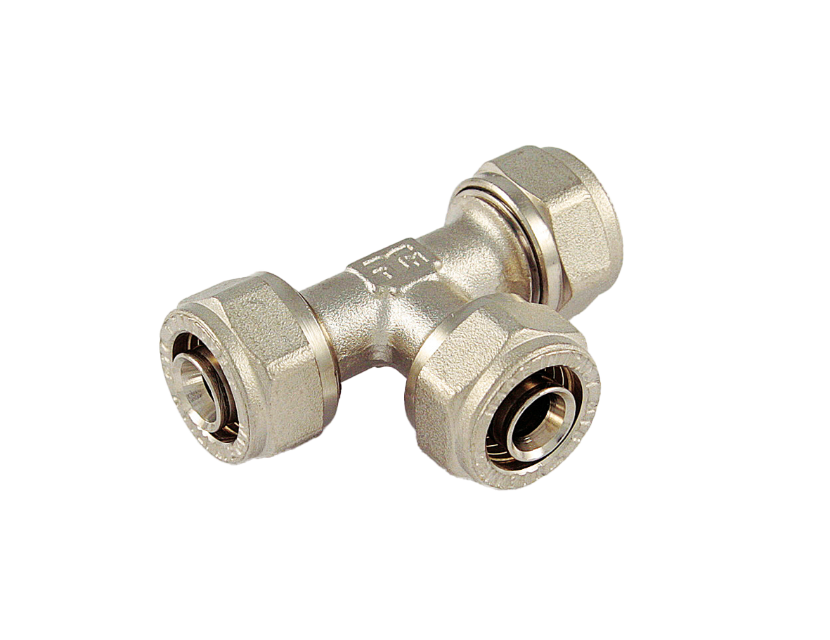 Klemm-T-Stück Ø 16-16-16