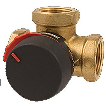 3-Wege Mischer (Messing) mit 3/4" IG, Kvs=4