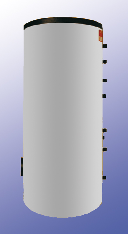 HLS-Solar-Wärmepumpen-Speicher 350, 412 l (emailliert) mit 2 WT