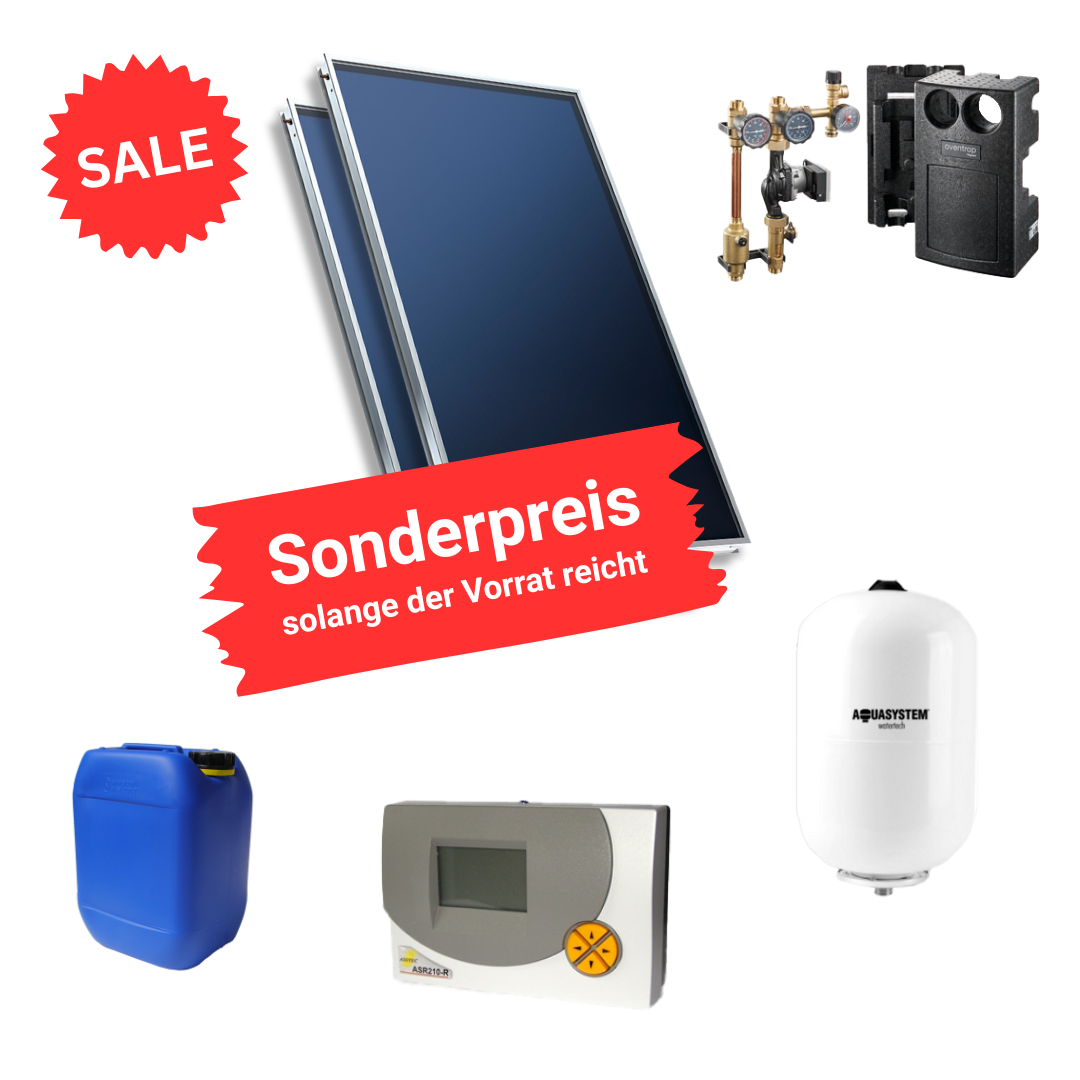 Solar Paket SL 2 (mit AS-Sunline 2100-Kollektoren)