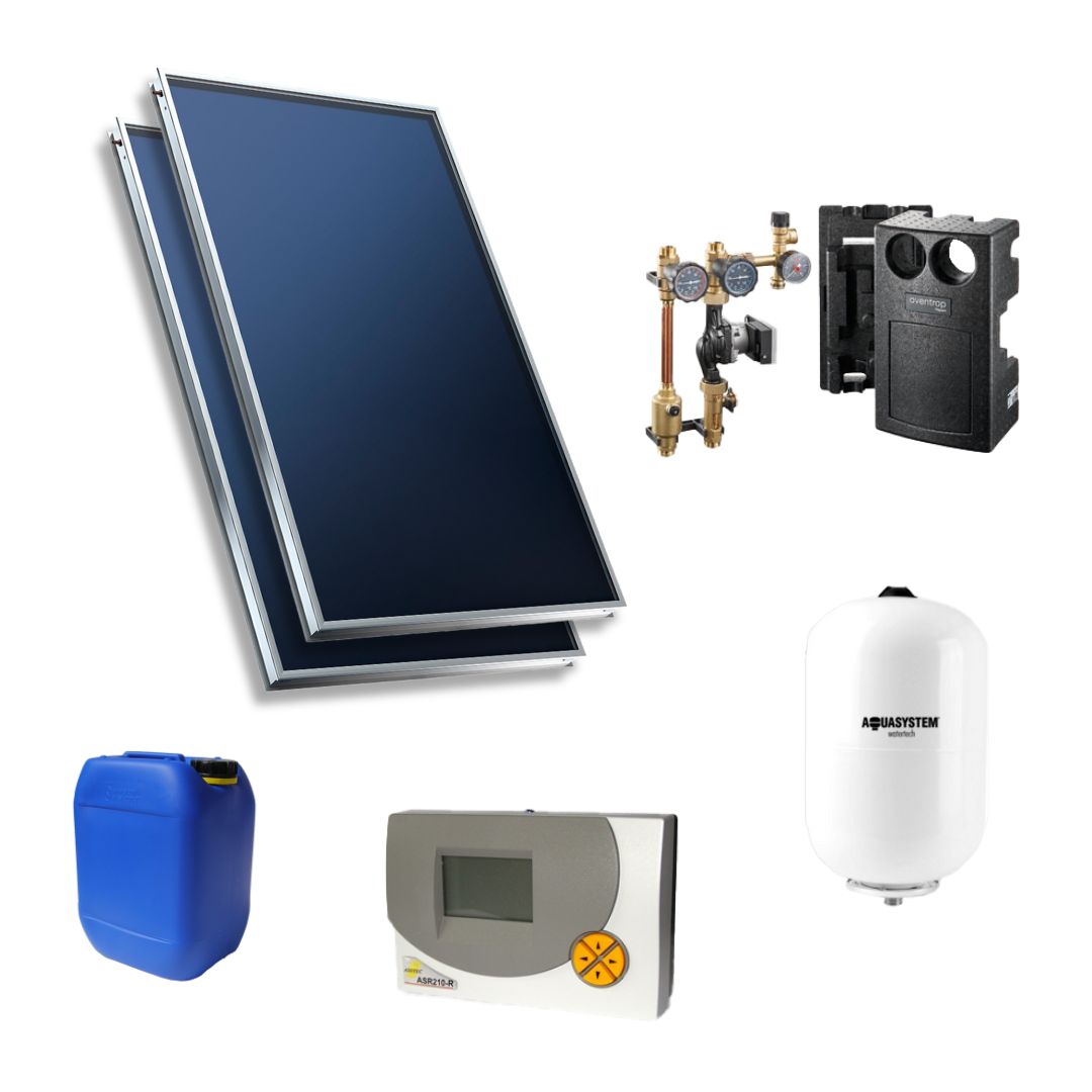 Solar Paket SL 2 (mit AS-Sunline 2100-Kollektoren)