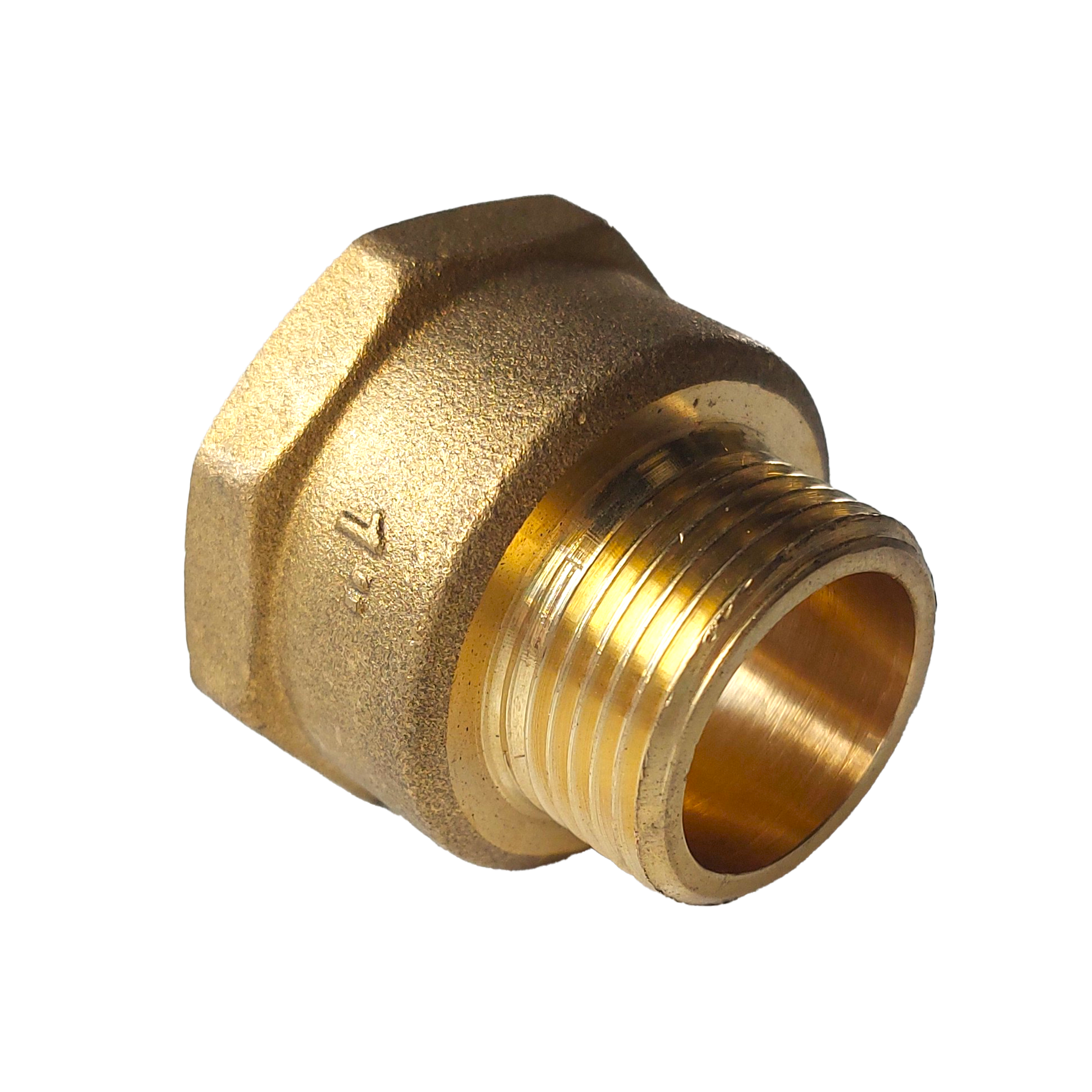 MG-Reduzier-Muffennippel (einteilig) 3/4"IG-1/2"AG