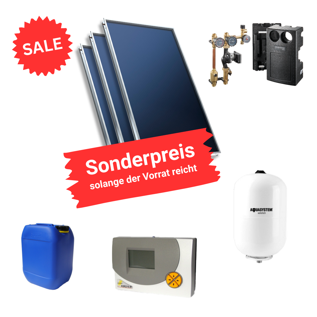 Solar Paket SL 3 (mit AS-Sunline 2100-Kollektoren)
