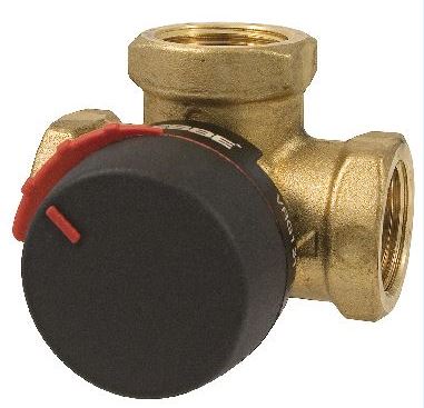 3-Wege Mischer (Messing) mit 1" IG (Kv=6,3)