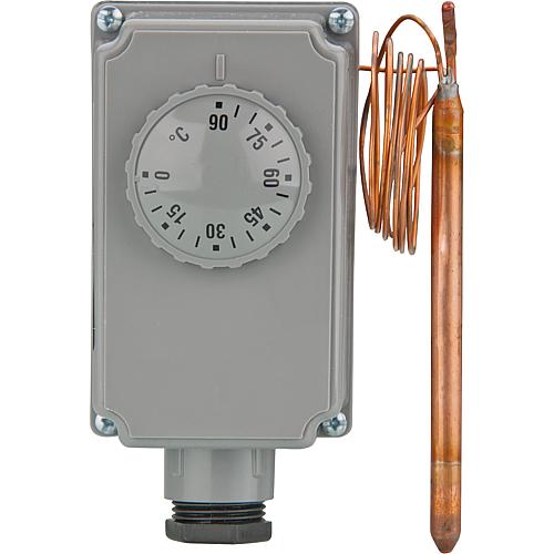 Kapillarthermostat in Gehäuse, Kapillarlänge ca. 2m