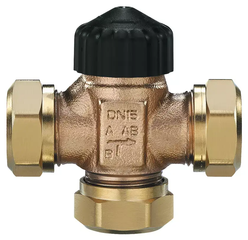 3-Wege-Mischventil 3/4", DN 20 ohne Stellantrieb